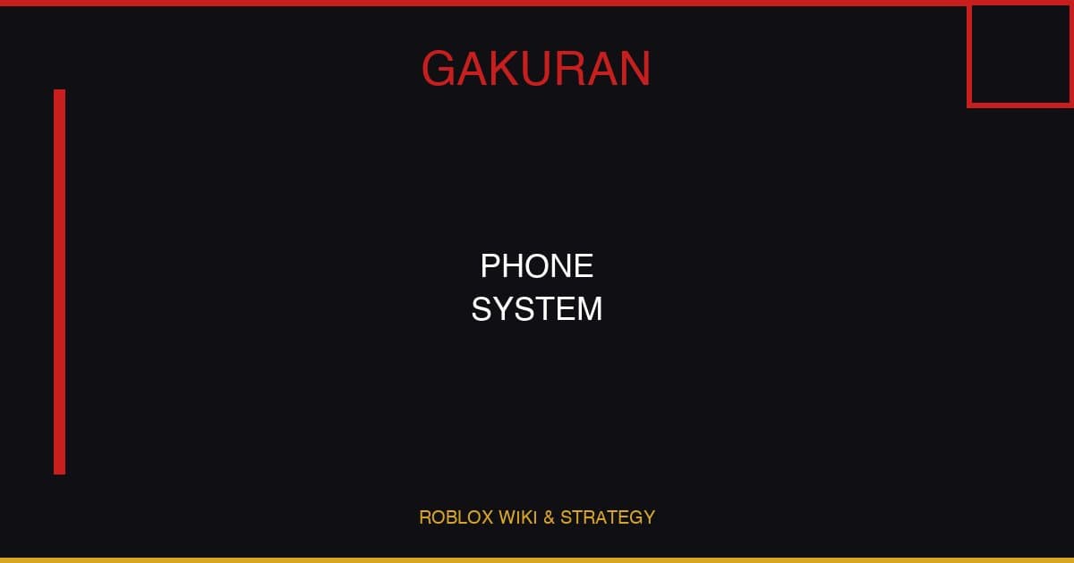 Gakuran Phone System Guide — Apps, Calls & Social Features